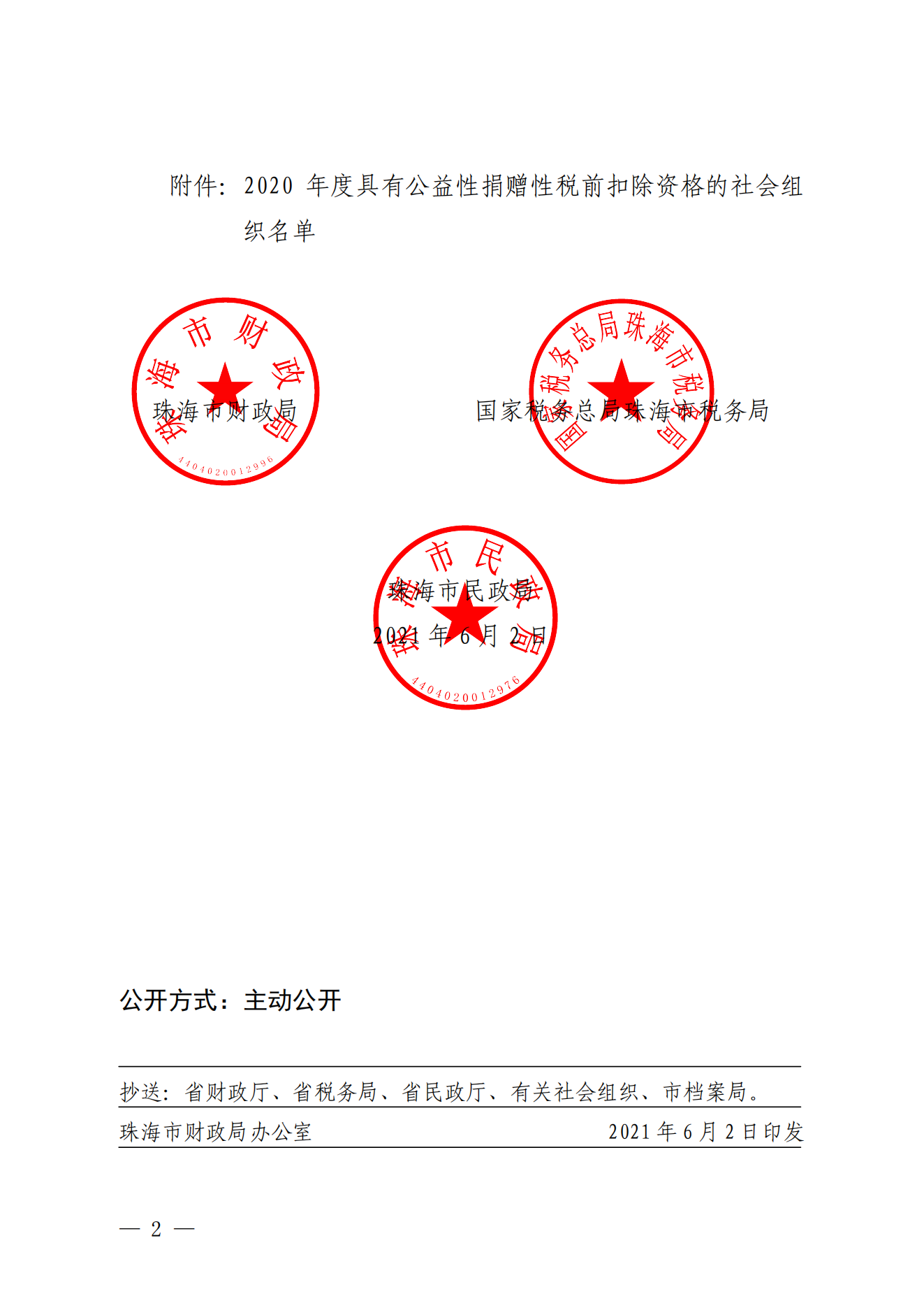 关于公布2020年度具有公益性捐赠性税前扣除资格的社会组织的通知_01.png